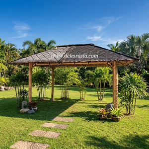 Gazebo y Pérgola de Bambú Natural - Estructura Exterior Ecológica y Duradera para Jardín y Hogar con Diseño Personalizable - Product Image 3