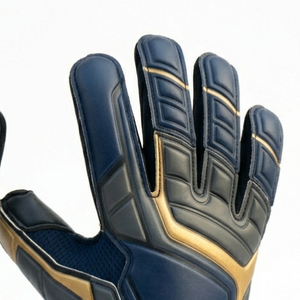 Gants de gardien de but de football haute performance avec protection renforcée, stabilité sécurisée du poignet, mouvement des doigts flexible, adhérence forte - Product Image 4