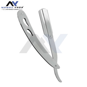 Professional Quality Barber Razor Shaving Razor with <b>Swing</b> Lock and Custom Color Steel Handle Premium Straight Edge Barber Tool - Product Image 2