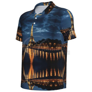 Camiseta Polo Sublimada para Hombre, Talla Grande, Diseño Personalizado, de Alta Calidad, Secado Rápido, Bajo MOQ, 2026 - Product Image 2