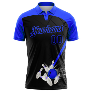 100% High Quality Breathable Sportswear <b>Bowling</b> for Shirts-Athletic Short Sleeve Customizable Printed Sports Clothing - Product Image 3