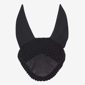 Premium Crochet Horse Ear Bonnet Neoprene Ears Custom Piping <b>Fly</b> Veil Horse Riding Gear OEM Factory Wholesale Supply - Product Image 4