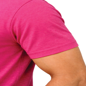 T-shirt uni pour homme, manches courtes, confortable, léger, durable, élégant, doux, respirant, col rond, pour homme - Product Image 6