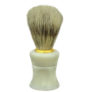 Brosse à raser professionnelle pour barbier, brosse à barbe de haute qualité en poils de blaireau, brosse de nettoyage facial pour hommes, brosse à raser pour le nettoyage des poils du visage - Product Image 1