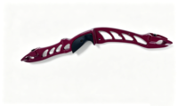 Pegangan Busur Recurve Aluminium OEM, Mesin CNC, ILF, Lapisan Powder, Ringan, untuk Kompetisi, Bestcourser BCR-76