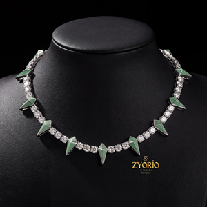 สร้อยคอเทนนิสเพชรโมอิสซาไนต์ VVS เงินแท้ 925 ประดับเพชรหรูหรา สไตล์ฮิปฮอป สำหรับผู้ชาย ผู้หญิง งานฉลองครบรอบ - Product Image 1