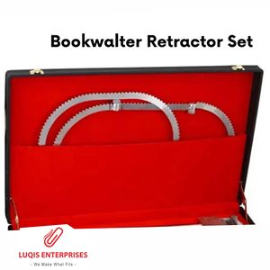 Ensemble de rétracteurs Bookwalter 25 po de long x 5 3/8 po de large x 3 po de haut en acier inoxydable, système chirurgical auto-serrant - Product Image 2
