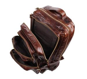 Mochila de Cuero de Grano Completo de Primera Calidad para Hombre y Mujer, Mochila Resistente para Viajes y Portátil, Bolso Escolar y Universitario con Estilo - Product Image 2