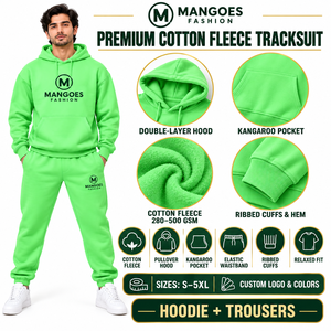 Conjunto Deportivo de Alta Calidad en Mezcla de Algodón con Logotipo Bordado e Impresión Gráfica Personalizada para Correr, Gimnasio y Deportes de Ocio, Uniforme de Club - Product Image 6
