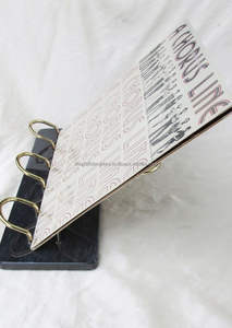 Support de livre de cuisine en marbre massif avec une forme classique offrant un soutien solide pour l'affichage des livres de cuisine - Product Image 5