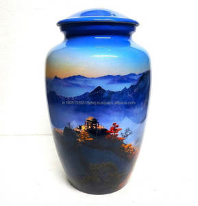 Urnas de Cremación de Aluminio con Diseño de Ángel Personalizado, para Cenizas Humanas o de Mascotas, Tamaño Grande, Estilo Americano, Marca CRAFT ASCENT, 220/200 Pulgadas Cúbicas - Product Image 4