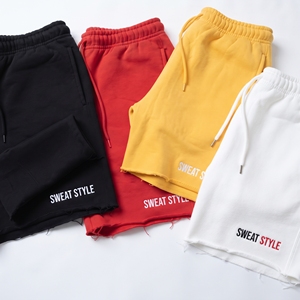 <b>Women's</b> Knitted <b>Sweat</b> <b>Shorts</b> High Drawstring Waist Jogger <b>Shorts</b> <b>Women</b> French Terry Fleece Workout Fitness <b>Shorts</b> Ladies - Product Image 4