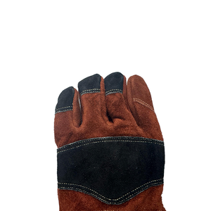 Guantes de Soldadura de Cuero Dividido Personalizados, Resistentes al Calor, con Palma Reforzada y Puño Largo, Protección Industrial - Product Image 4