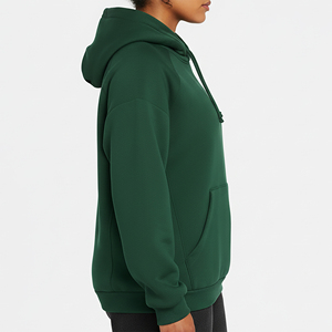 Conjunto de Dos Piezas para Mujer, Chaqueta con Cierre y Sudadera Corta Rosa, 100% Algodón, Estilo Vintage con Lavado Ácido, Logotipo Personalizado, Invierno - Product Image 3