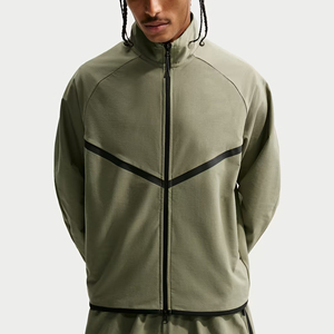 Mens Performance Sport <b>Jacket</b> Breathable <b>Lightweight</b> Full Zip Outer Layer for Daily Workout Fitness Custom - Product Image 1