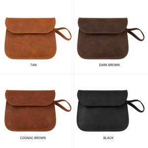 Cartera de Cuero Hecha a Mano, Bolsillo para Tarjetas, Mini Portamonedas y Tarjetas, Accesorio de Viaje para Uso Diario - Product Image 4
