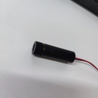 Module de diode laser rouge Ismartlaser haute précision <0,3 degré 12x30mm 635nm <10mW à focalisation fixe, nouveau laser de positionnement