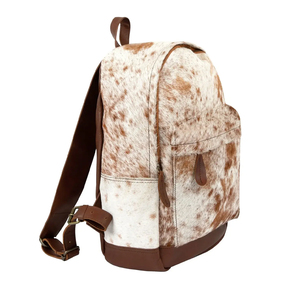 Mochila de Cuero Genuino Ash Green International para Hombre y Mujer, Estilo Vintage, Casual, de Viaje, Resistente, con Bolsillo Frontal - Product Image 2