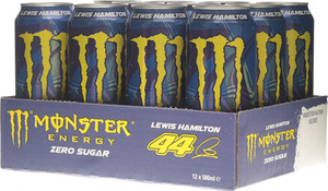Monster Energy Lewis Hamilton <b>Zero</b> <b>Sugar</b> 500ml Can Premium Energy Drink Factory Direct Wholesale Custom Packaging Available - Product Image 4