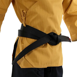 Ensembles d'uniformes de Taekwondo surdimensionnés élégants avec logo personnalisé, légers et respirants en polyester/coton, vêtements d'arts martiaux de karaté unisexes - Product Image 5
