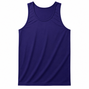 Custom Men’s Athletic <b>Singlet</b> Vest Stretch Performance Tank Top for Gym <b>Running</b> Sports Training OEM ODM Factory Supply - Product Image 3