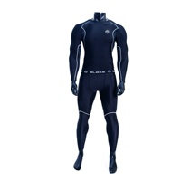 Blaze Fight Wear Dernier modèle de combinaison de compression à sublimation personnalisée pour hommes, service OEM en gros, uniforme de compression