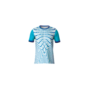 Men's Jersey Sublimation Printed T-Shirt 100% Polyester Short Sleeve Regular <b>Fit</b> Breathable Fabric High Durability Sporty Design - Product Image 5