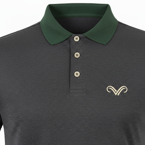 Chemises polo en coton piqué de couleur unie de haute qualité, sur mesure, OEM, ODM, chemise polo formelle à manches courtes - Product Image 3