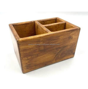 Soporte de Almacenamiento para Utensilios de Cocina de Madera para Encimera - Product Image 1