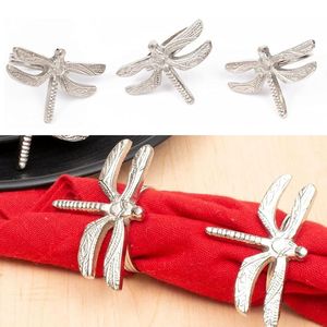 Golden Hollow Napkin Rings Brass 4.5cm Width Glam Wedding <b>Table</b> Decoration - Product Image 4