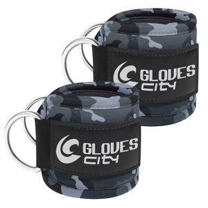 Guantes City de Alta Resistencia, Protección Profesional, con Correa de Tobillo, Accesorios para Máquinas de Cable, Acolchados de Neopreno, Antideslizantes, Transpirables, Unisex - Product Image 4