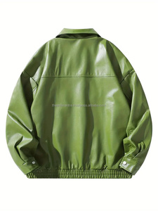 แจ็กเก็ตหนังนิ่มผู้ชายแบบปรับได้เสื้อผ้าแฟชั่นมาใหม่ล่าสุดแขนยาวแจ็กเก็ตสำหรับฤดูหนาว - Product Image 2