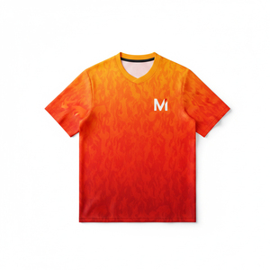 Camiseta de Fútbol Vibrante con Impresión Sublimada, Resistente a la Decoloración, Ropa de Equipo con Protección UV, Conjunto de Entrenamiento de Fútbol - Product Image 1