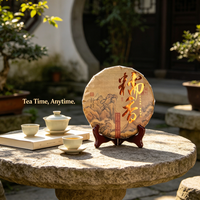 Té Pu'er Crudo Añejo de Yunnan al por Mayor, Té Comprimido en Caja, Grado Premium, 357 Gramos, Té Diario para la Pérdida de Peso y la Salud