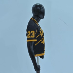 Maillot de basket-ball Liberia unisexe à manches courtes en polyester sublimé, numéro 23 imprimé sur le devant, coupe régulière, respirant, toutes saisons - Product Image 6