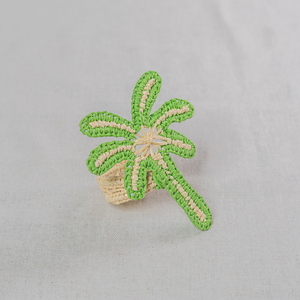 Anillo para Servilletas de Papel con Diseño de Flor de Araña JNC, Decoración Bohemia Ecológica para Mesa de Boda, OEM/ODM - Product Image 1