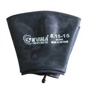 Chambre à air en butyl Kuma Tube 10.00-20 pour pneus de camion modèle 825/900-16 Noir Fabriqué à Ho Chi Minh City - Product Image 1