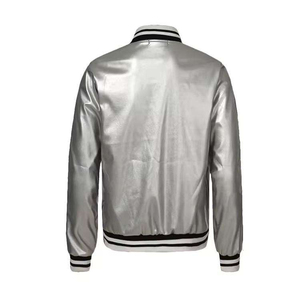 Wholesale Custom Satin <b>Jackets</b> Casual Waterproof XL Coat Oversized Bomber Outerwear Quilted Plain Dyed Satin - Product Image 6