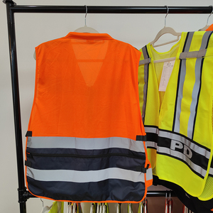 เสื้อกั๊กนิรภัยสะท้อนแสงแบบกำหนดเองสำหรับเจ้าหน้าที่รักษาความปลอดภัยทางการแพทย์ เสื้อผ้าความปลอดภัยแบบมองเห็นได้ชัด เสื้อผ้ารักษาความปลอดภัยแบบยูนิฟอร์ม เสื้อกั๊กนิรภัยทางยุทธวิธี - Product Image 5