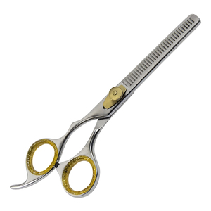 Tijeras de Entresacar con Logotipo Personalizado, Tamaño Personalizado, Acero Inoxidable Jiangsu 440C, Tijeras de Entresacar Profesionales para Barbería - Product Image 1