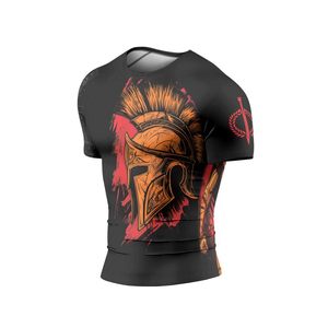 Factory OEM Custom Unisex Rashguard UPF 50 Sublimation UV Protection Seamless Anti Odor Compression Wholesale Made OEM Wholesale - Product Image 4