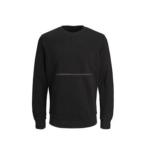 Alta calidad 100% algodón hombres pulóver sudaderas venta al por mayor logotipo personalizado bordado XS tamaño invierno estampado patrón ODM suministro - Product Image 1