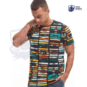 Camisa de Hombre Estampada con Logotipo Personalizado, de Algodón de la Mejor Calidad, Informal, Ligera, Cómoda, Transpirable, Precio Razonable, Venta al Por Mayor - Product Image 3