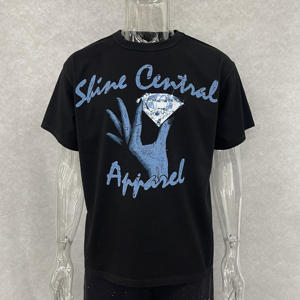 Fabricante de Ropa Personalizada, Camisetas para Hombre con Diseño Impreso, Estilo Y2K, Camiseta de Algodón Orgánico Estampada para Hombre - Product Image 4
