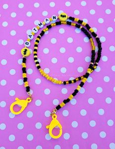 Colorful Handmade Embroidery Beaded <b>Lanyard</b> <b>for</b> ID Cards <b>Keys</b> and Badge Holder - Product Image 2