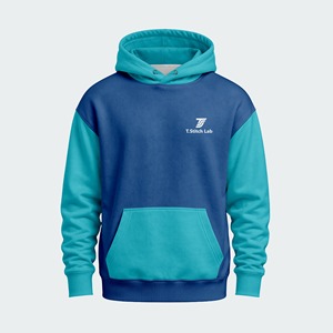 Sudadera con Capucha Oversize de Algodón Grueso para Hombre, Estilo Urbano, Venta al por Mayor - Product Image 1