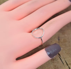 925 Sterling Silver Oval Gemstone <b>Statement</b> <b>Ring</b> Religious Christian Jewelry for Men Women - Product Image 4