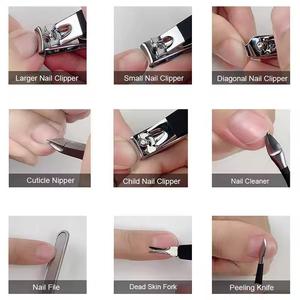 Advanced Professional Manicure Set Stainless Steel <b>Nail</b> Care <b>Kit</b> Premium Quality And Custom Logo - Product Image 4