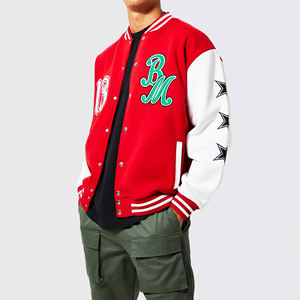 Vestes universitaires OEM, fabricant de vêtements en gros, veste universitaire nouveau modèle, bonne qualité, streetwear - Product Image 2