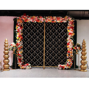 Murs de bougies métalliques de haute qualité pour la décoration de festivals, murs arrière métalliques pour mariages indiens, murs de bougies pour événements en Australie - Product Image 1